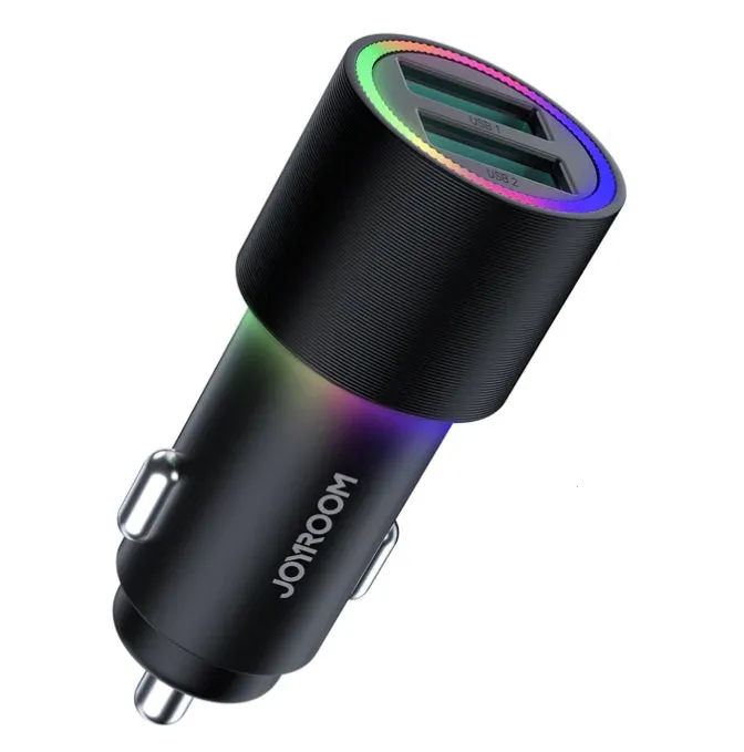 Dont Miss This Deal Dont Miss This Offer Joyroom Jr-Cl10 4.8A Dual-Port Usb Car Charger