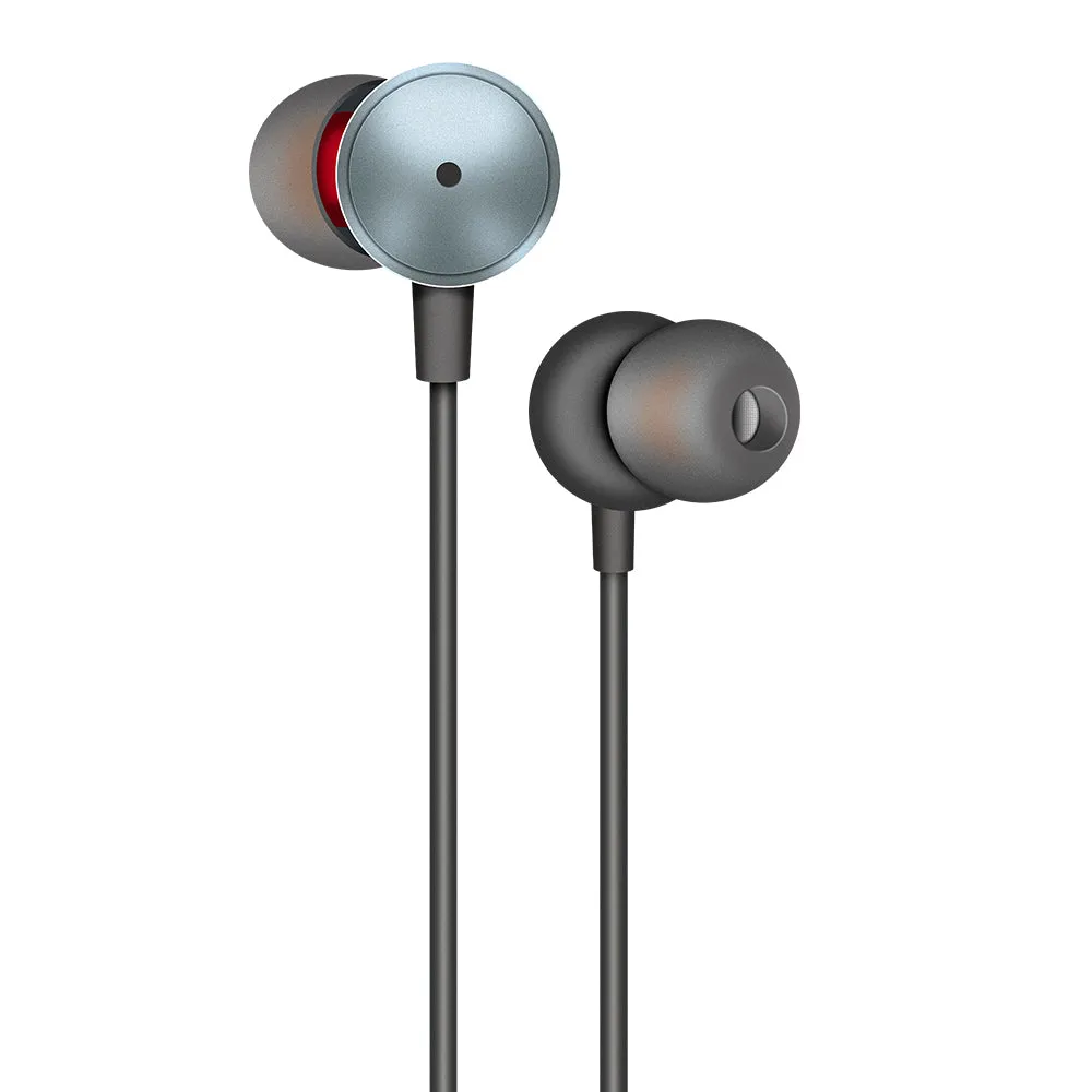 Last Chance Steal Shop Todays Picks Space Remix Dynamic Metal Earphones - Black