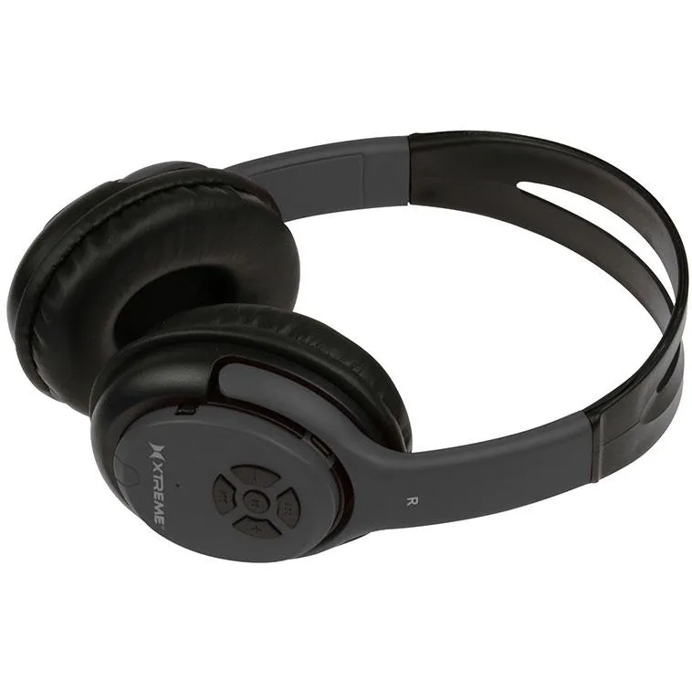 Grab Your Deal Today Grab Todays Deal Xtreme Over The Ear Bluetooth Headphones W/Transmitter/Receiver (Black) Pbc9-1001-Pp1