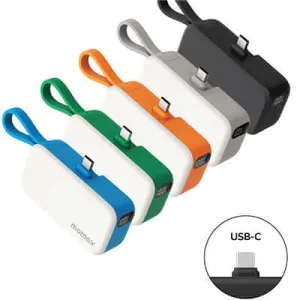 Hot Item Clearance Online Exclusive Savings Momax 1-Power Mini 3-In-1 Power Bank 5000Mah