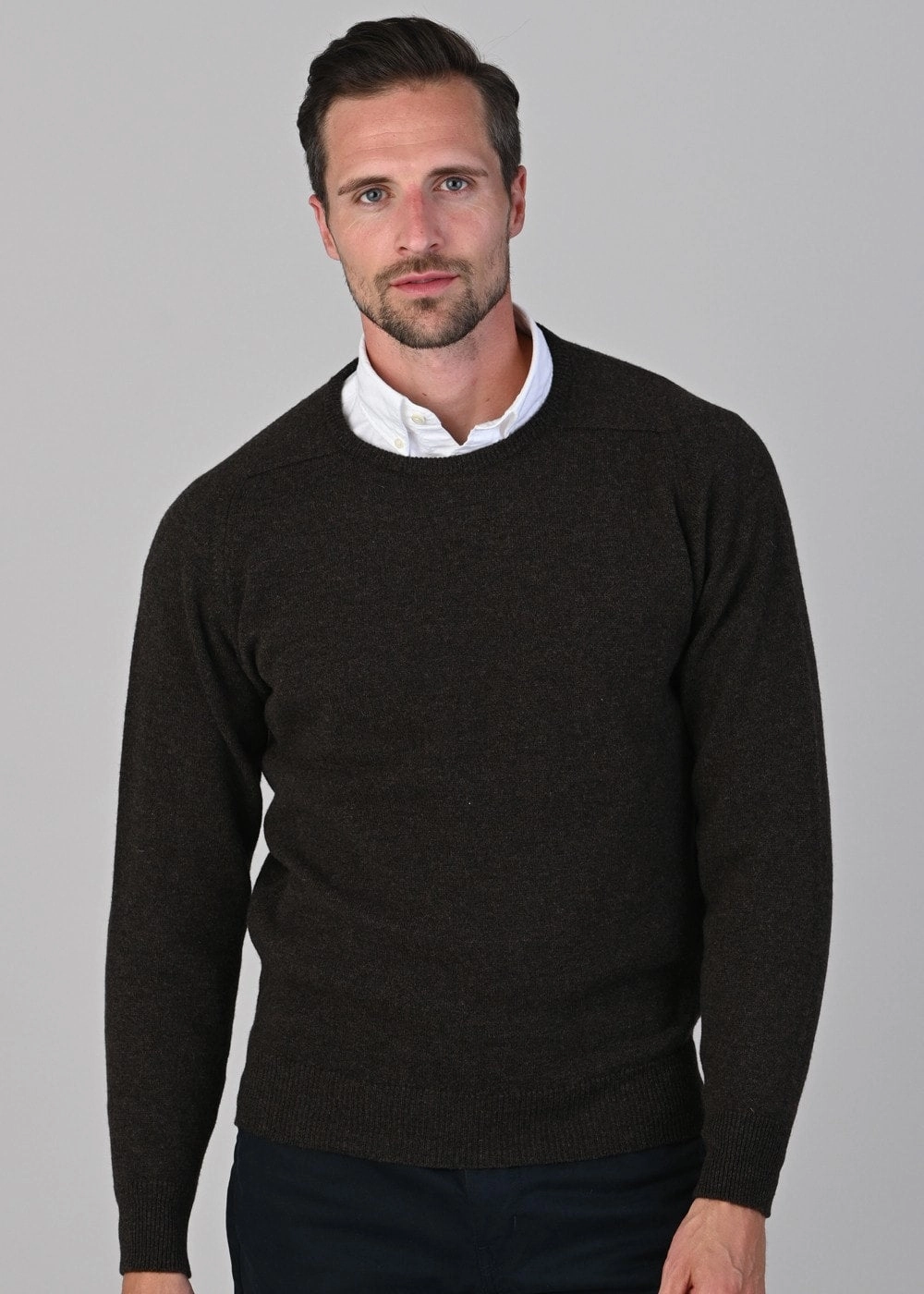 Hot Savings Alert Leven 2 Ply Lambswool Crew Neck