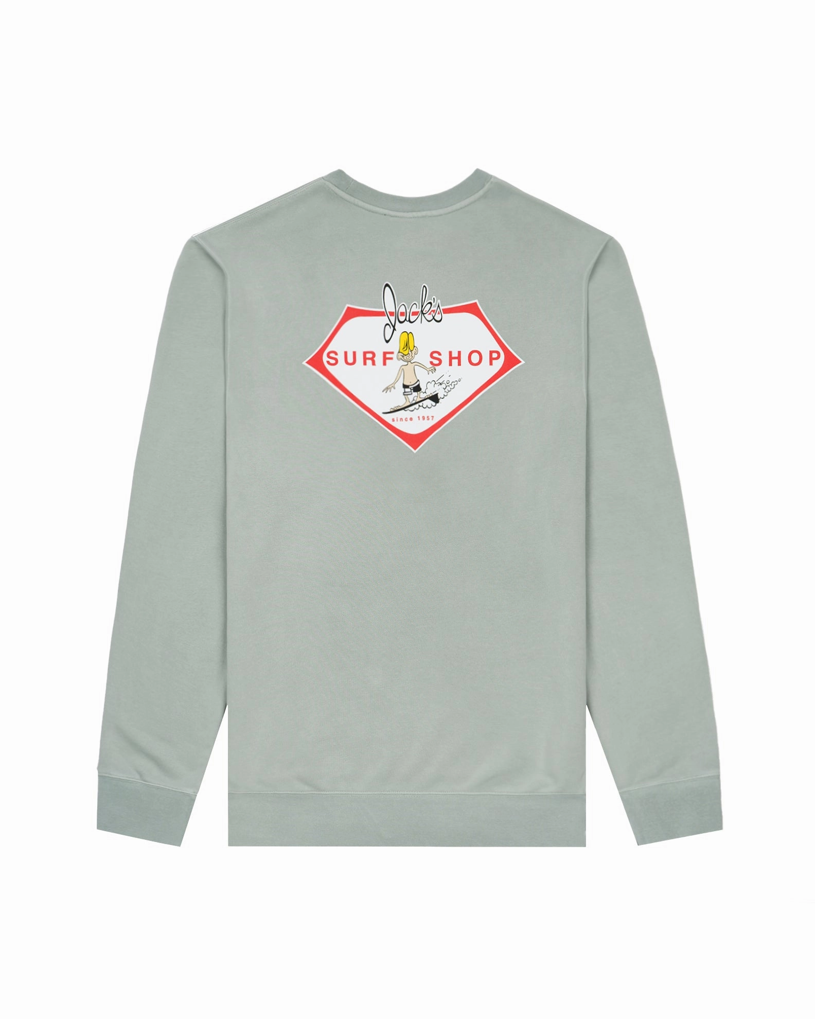 Little Dude Pigment Crewneck Sweatshirt - Pigment Sage Todays Best Deal