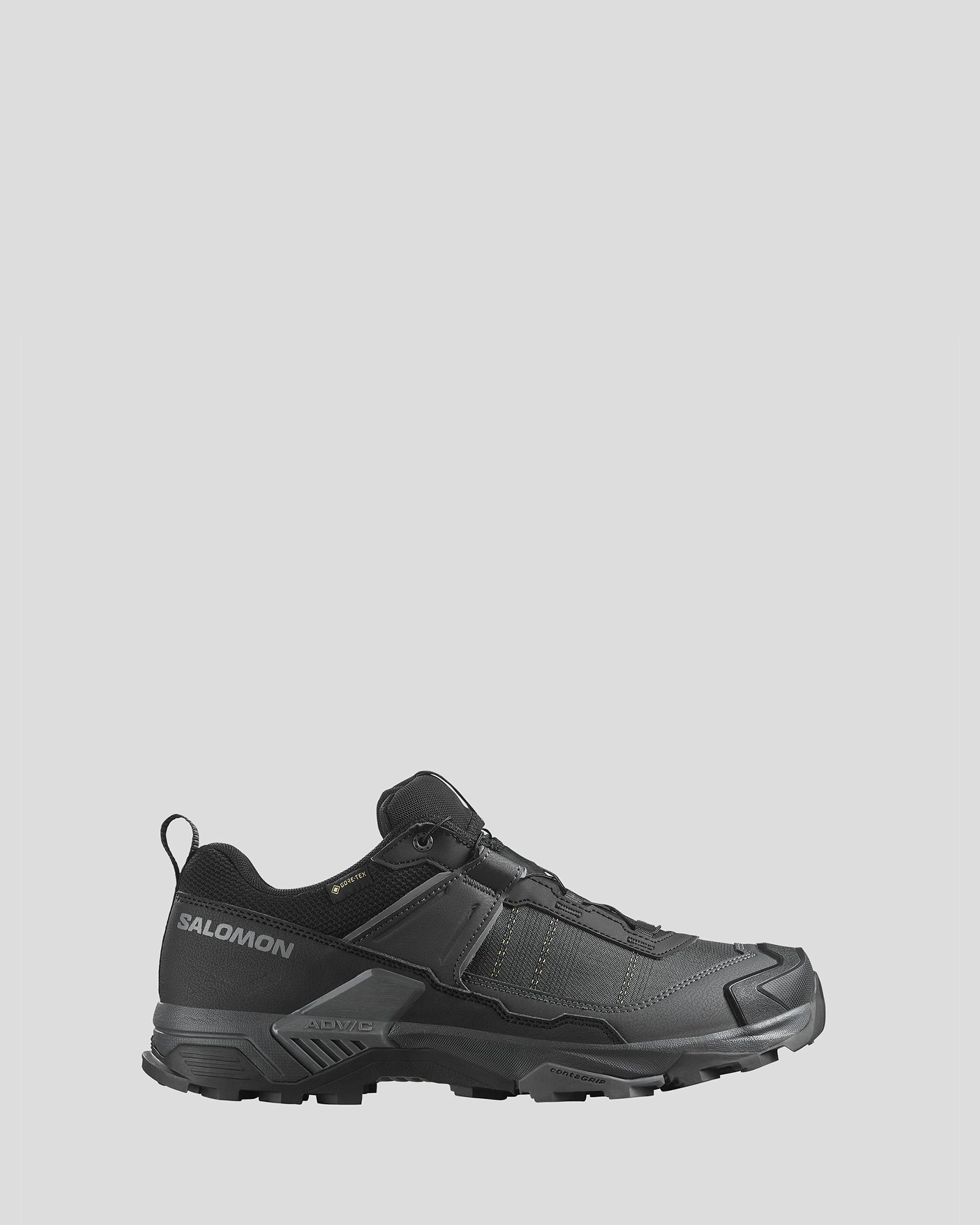 Men'S Salomon X Ultra 5 Gtx Hiking Shoes - Wide - Black/Asphalt/Castlerock MustShop Sale