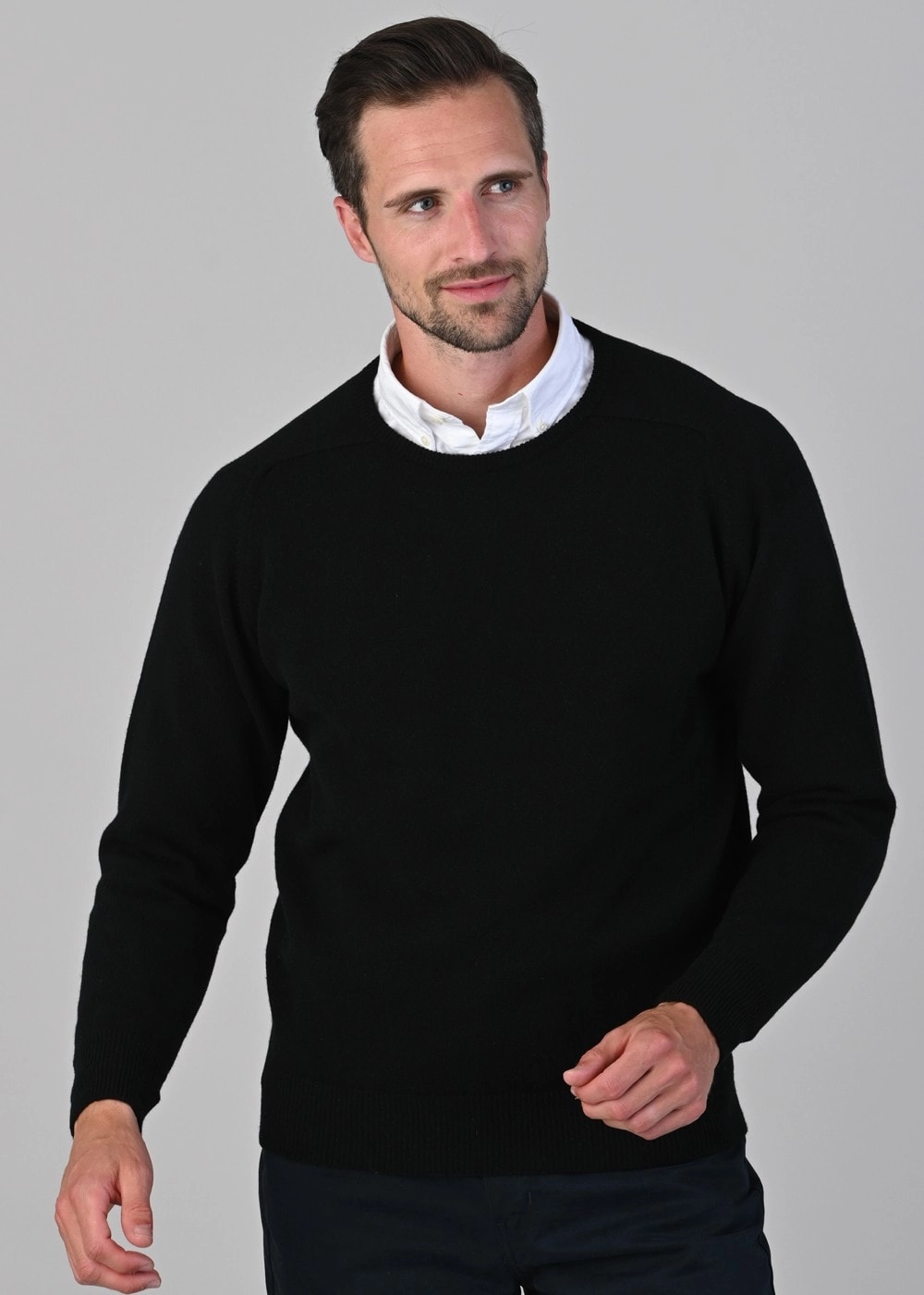 Leven 2 Ply Lambswool Crew Neck MustHave Deals Hot Sale Frenzy