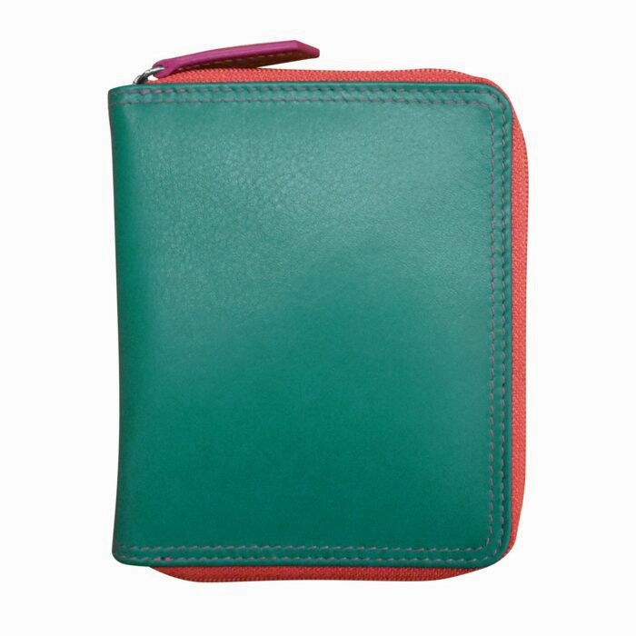 Small Multi Color Zip Wallet Shop Grab Offer