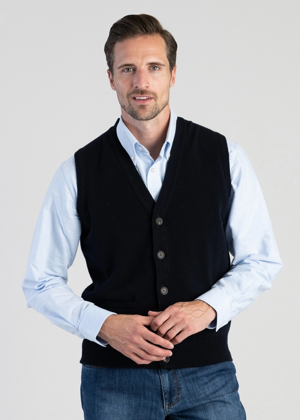 Lambswool 2 Ply Waistcoat Shop the Savings Now