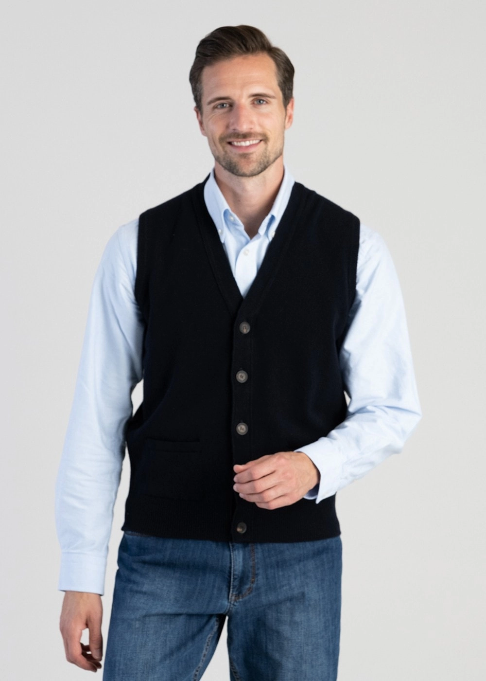 Lambswool 2 Ply Waistcoat Dont Miss This Offer Todays Best Deal