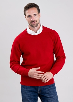 Leven 2 Ply Lambswool Crew Neck Daily Special Offer Shop Grab Now