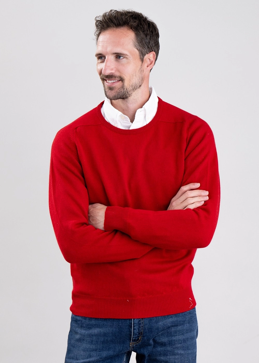 Shop Grab Offer MustShop Sale Leven 2 Ply Lambswool Crew Neck