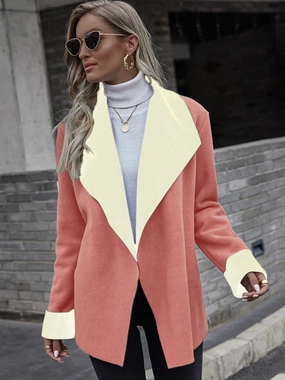 Grab Your Savings Open Front Long Sleeve Jacket