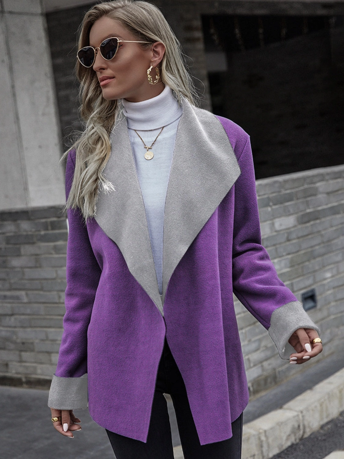 Open Front Long Sleeve Jacket Shop Smart Deals Special Online Offer