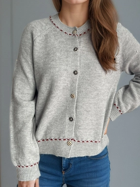 Save More Online Shop Grab Savings Button Down Long Sleeve Cardigan