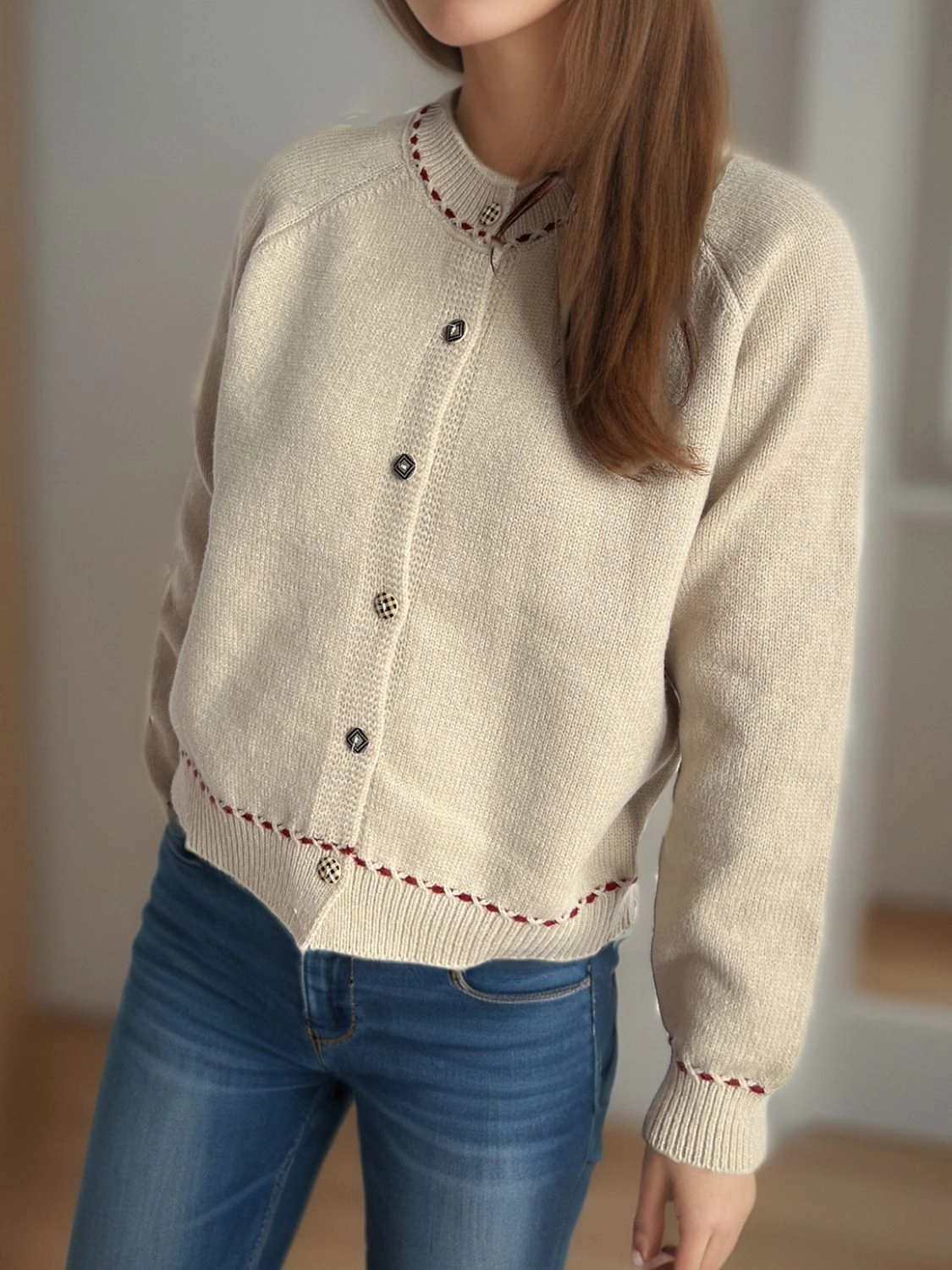 Button Down Long Sleeve Cardigan Today Only Discount