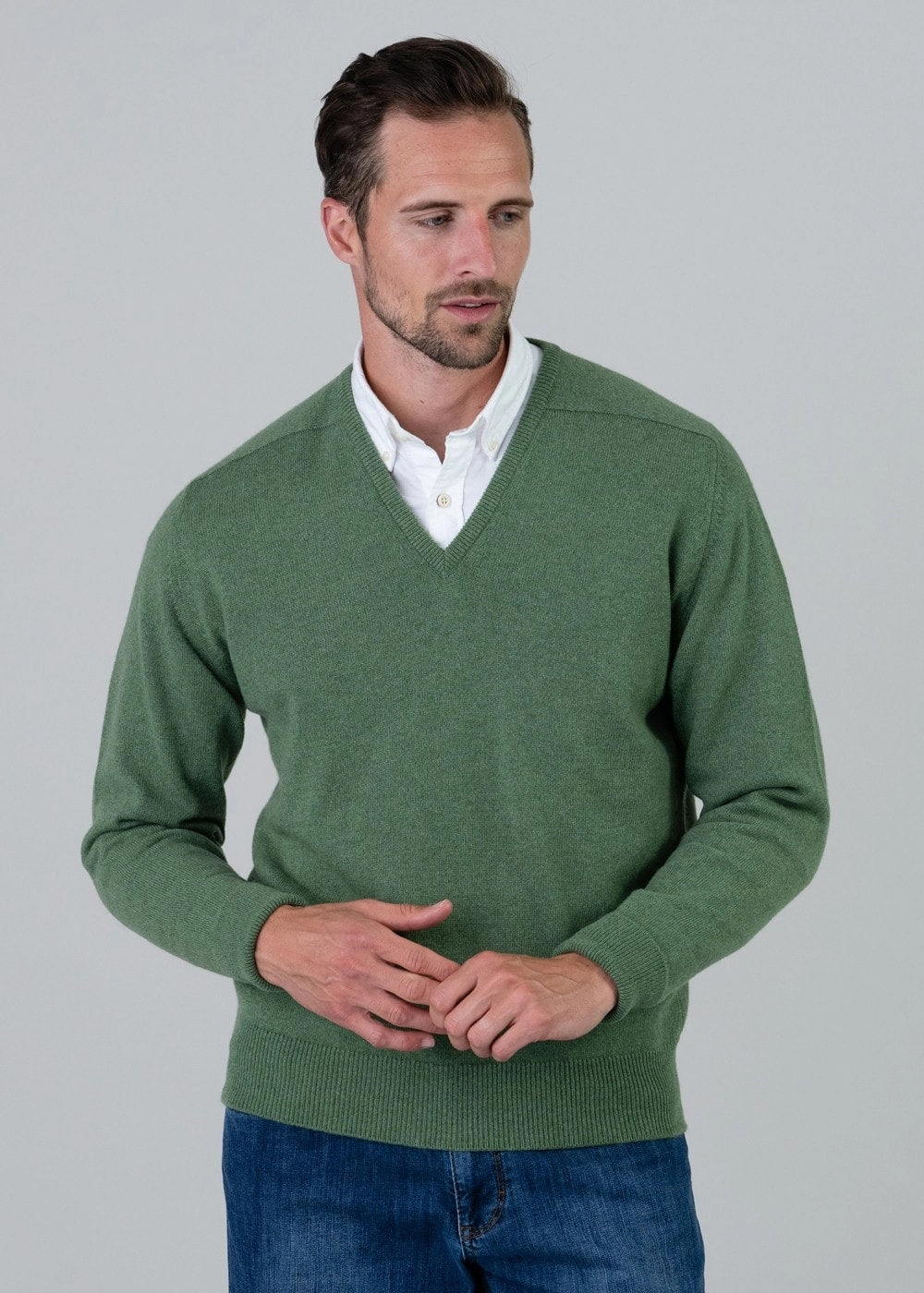 Melrose 2 Ply Cashmere V-Neck MustHave Deal Surprise Discount Today