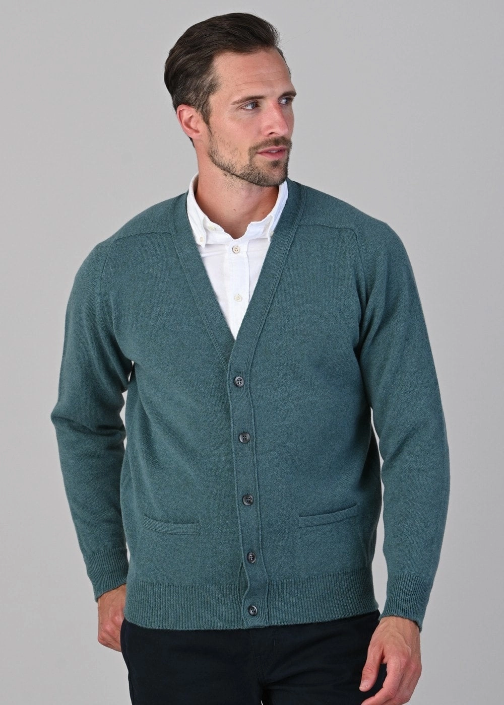 Leven 2 Ply Lambswool Cardigan Shop Today Save