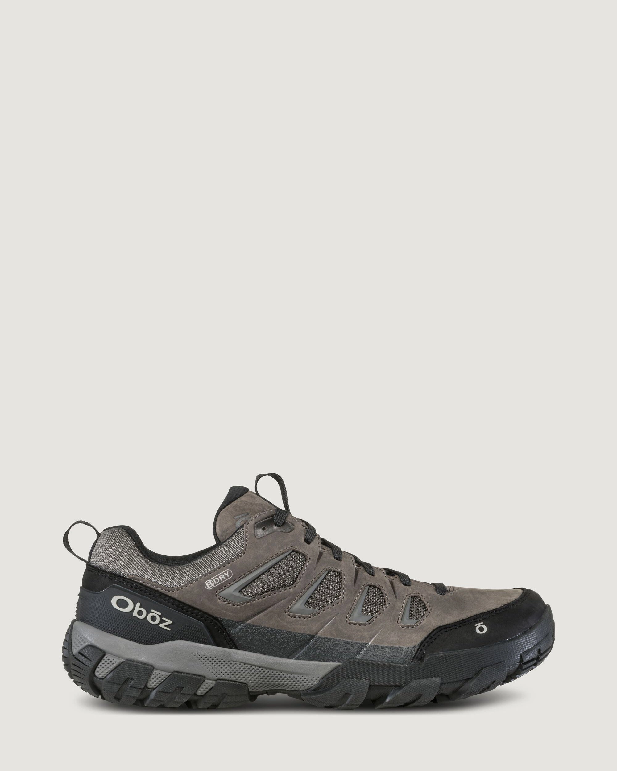 Men'S Oboz Sawtooth X Low Bdry Hiking Shoes - Charcoal Trending Now Offer Exclusive Hot Pick