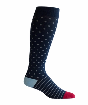 Instant Discount Top & Derby "Business Party" Cotton Compression Socks (15-20 Mmhg) - Sale