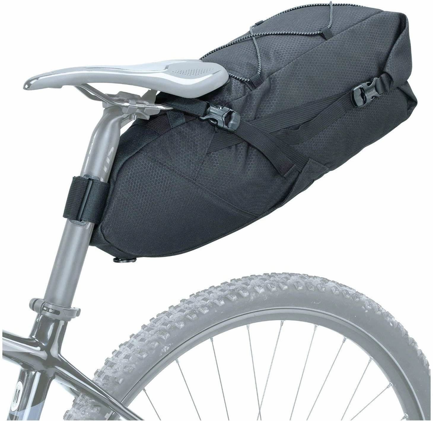 Topeak Back Loader Seat Post Mount 6 Liter Black Bike Packing Bag
