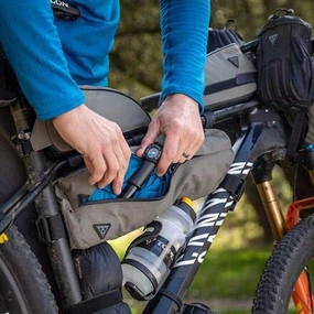 Topeak MidLoader Frame Bag Green, 6L