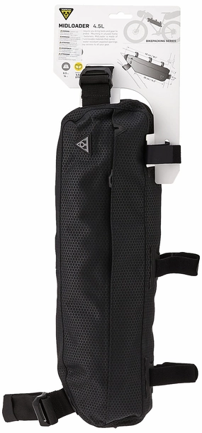 Topeak MidLoader Frame Bike Bag Black, 4.5L