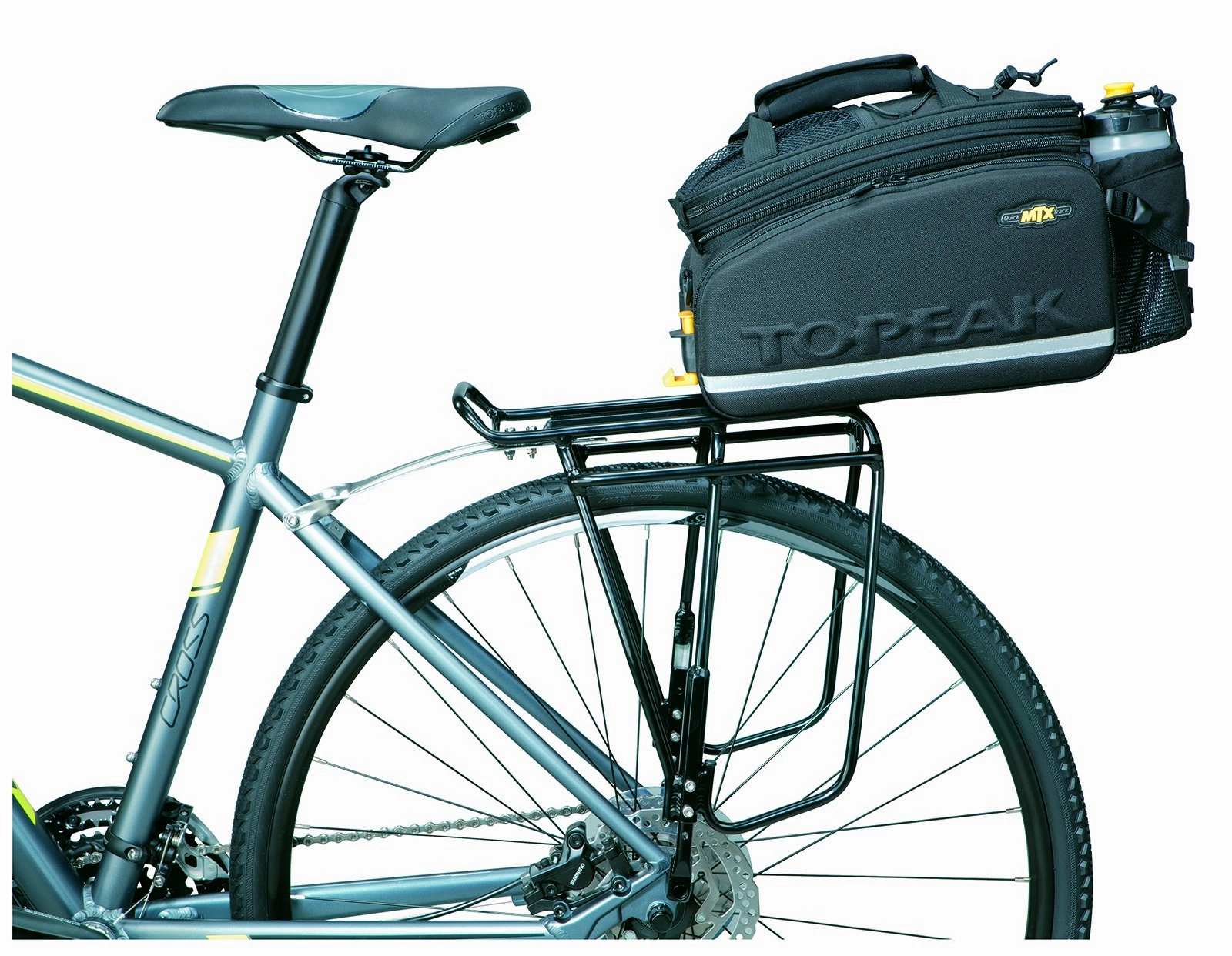 Topeak MTX Trunk Bag DXP Bicycle Trunk Bag with Rigid Molded Panels