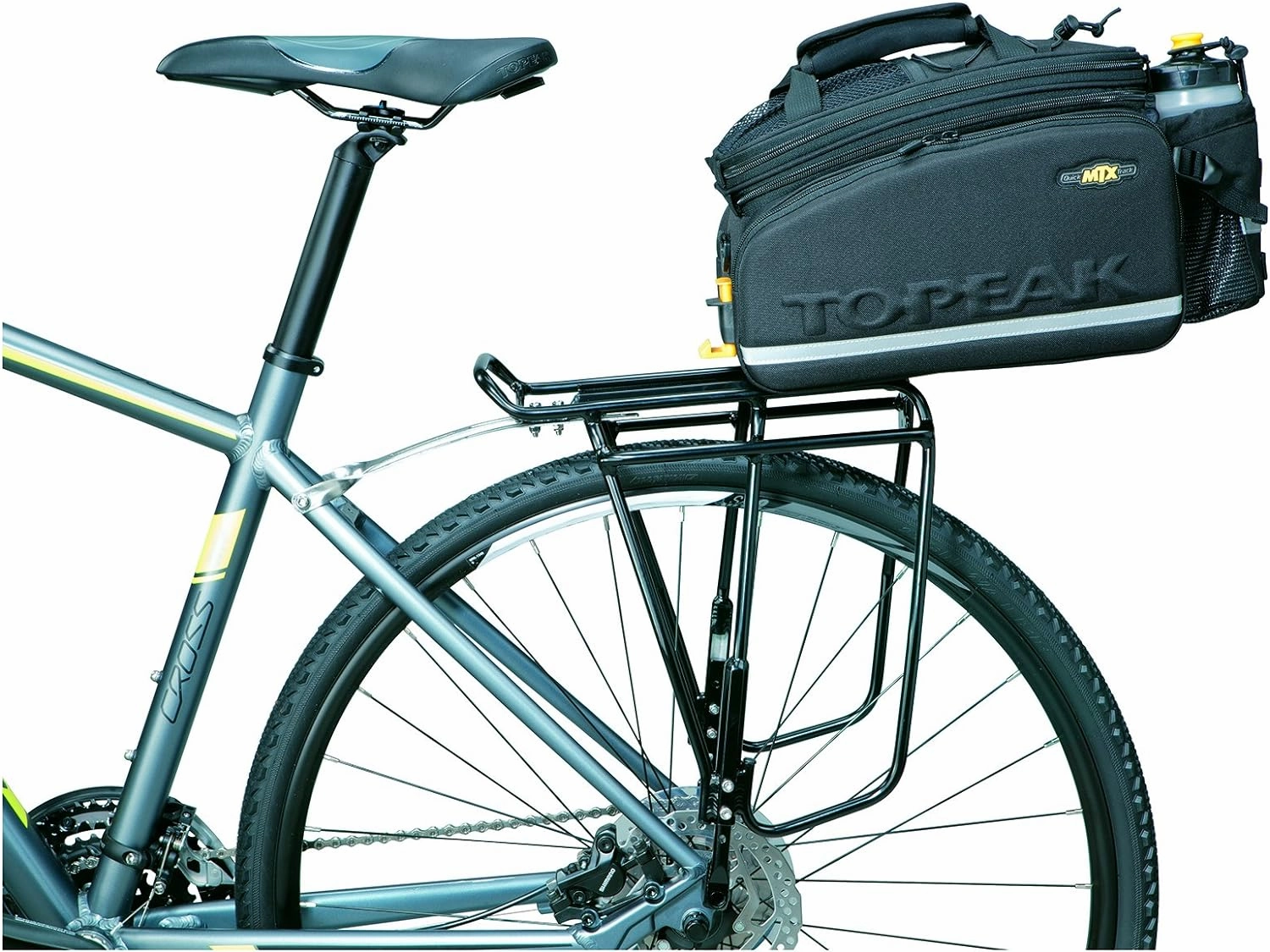 Topeak MTX Trunk Bag DXP Bicycle Trunk Bag with Rigid Molded Panels