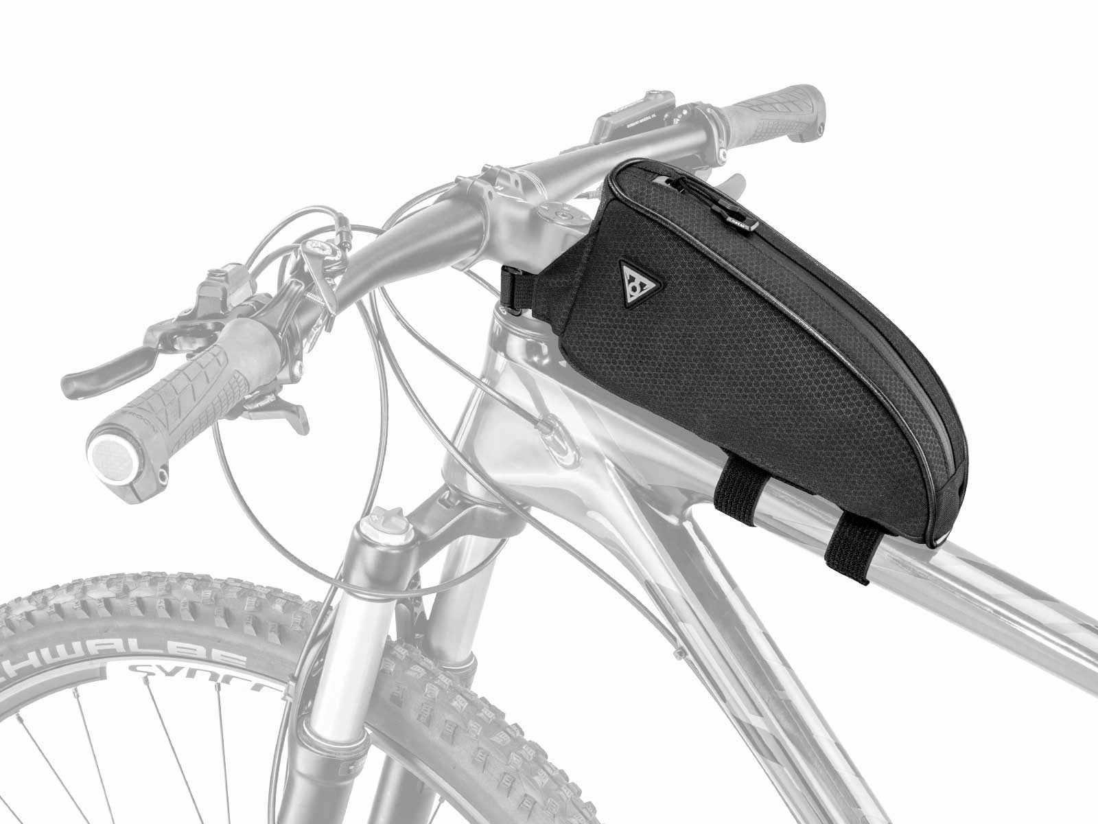Topeak Toploader Top Tube/Head Tube 0.75 Liter Black Mount Bike Packing Bag