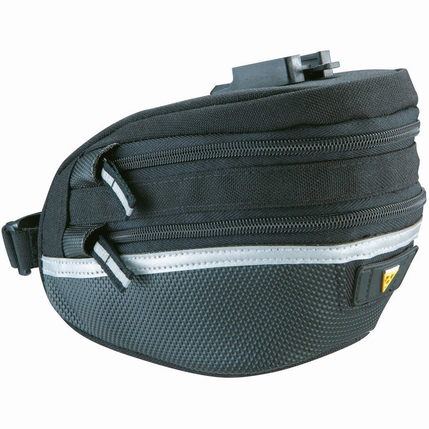 Topeak Wedge Pack II Seat Bag with F25 Fixer and Rain Cover, Medium