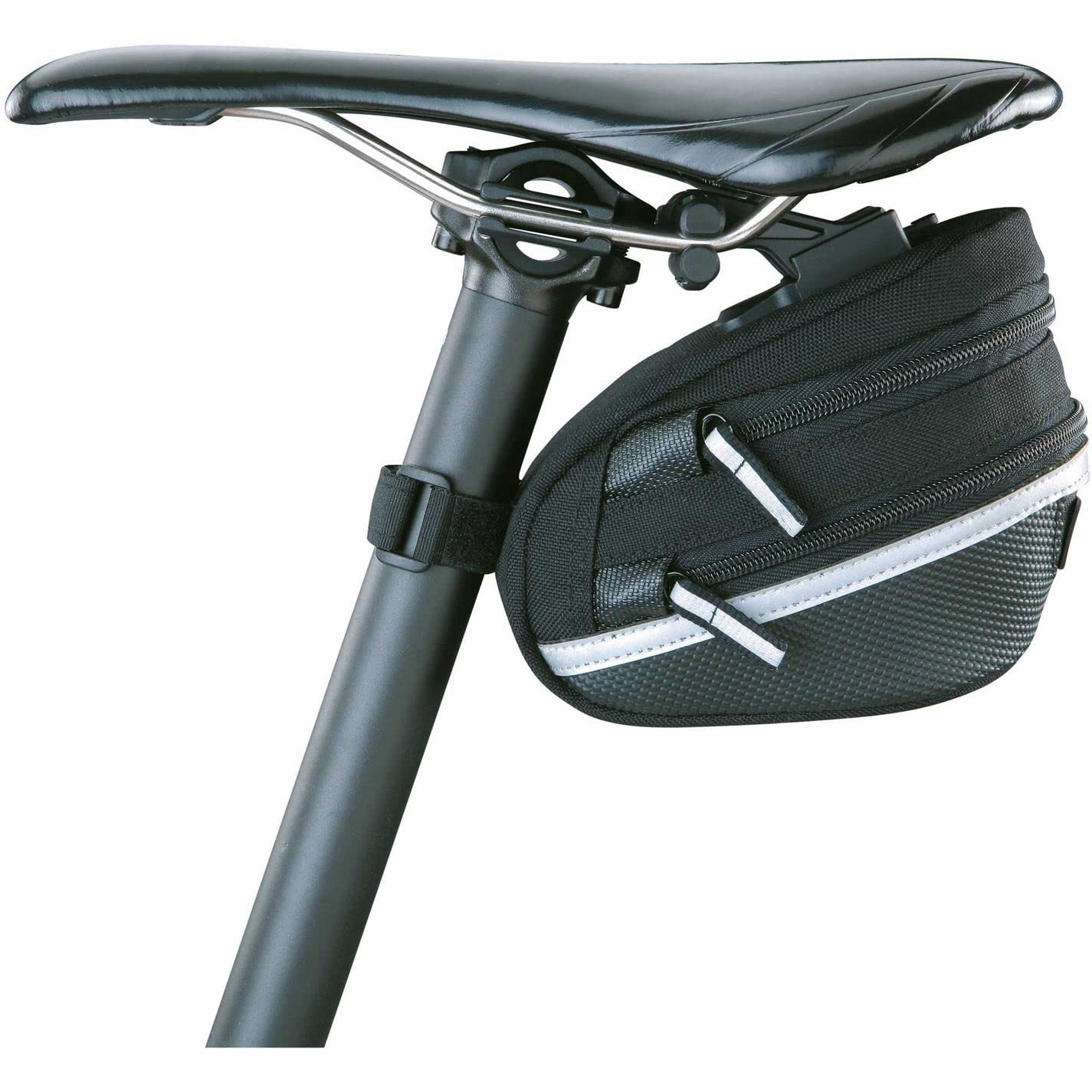 Topeak Wedge Pack II Seat Bag with F25 Fixer and Rain Cover, Medium