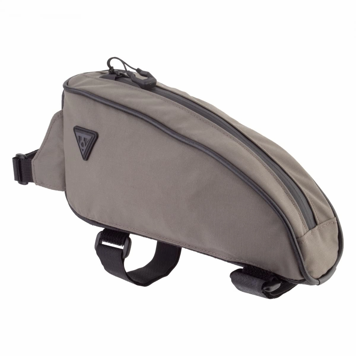 TopLoader, top Tube/Head Tube Mount bikepacking Bag, 0.75 Liter, Green Color w/Gray Logo