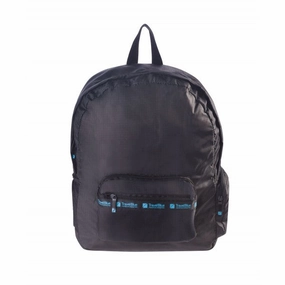 Travel Blue Folding Rucksack Dont Wait Save