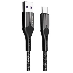 Limited Stock Deals Save Today Event Choetech Ac0013 5A Nylon Braided Usb-A To Type-C Fast Charge Cable 1.2M Black