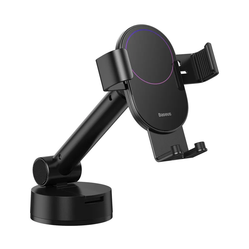 Baseus Simplicity Gravity Car Mount Holder With Suction Base - Black Dont Miss Big Savings