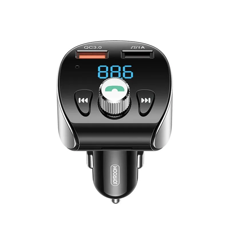 Save Today Event Joyroom Jr-Cl02 Bluetooth Car Fm With Usb 3.0 Fast Charging