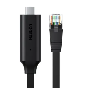 Price Slash Today Ugreen 80186 Usb-C To Rj45 Console Flat Cable 1.5M