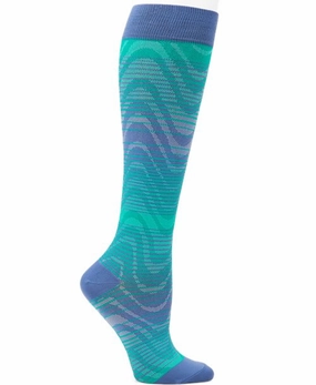 Nurse Mates Compression Sock - Blue Wave Na0037699 Trending Now Discount