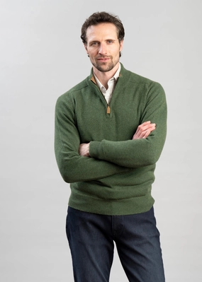 Flash Pick Today Today Only Special Cashmere 2 Ply Zip Neck Sweater