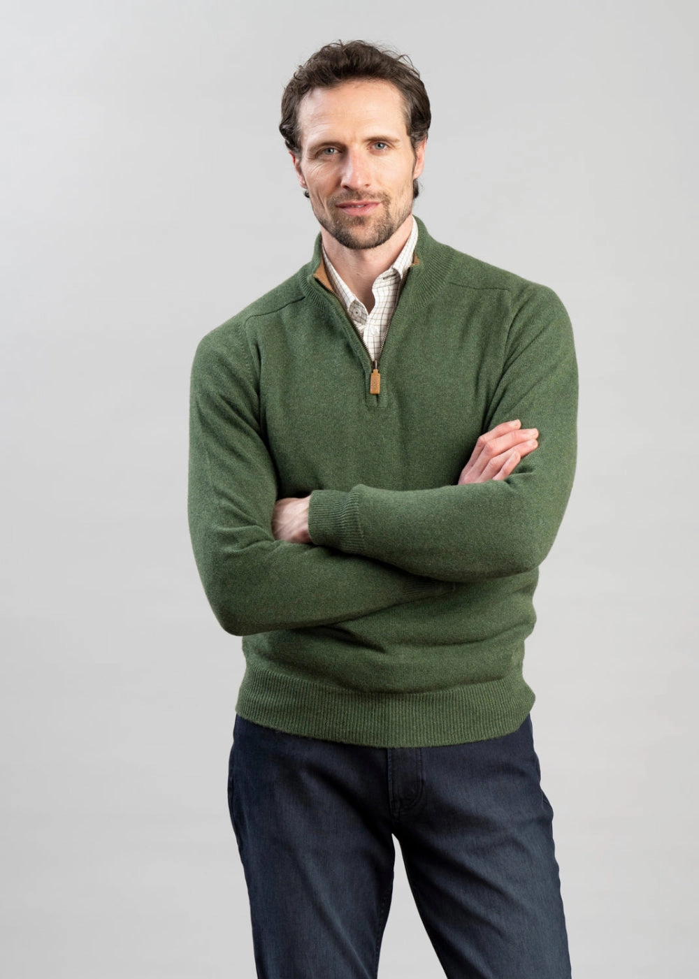 Flash Pick Today Today Only Special Cashmere 2 Ply Zip Neck Sweater