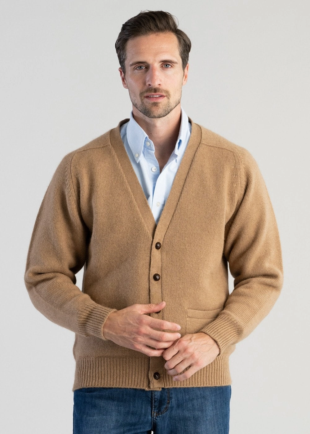Limited Stock Offer Instant Savings Inside Datchet Camelhair V-Cardigan