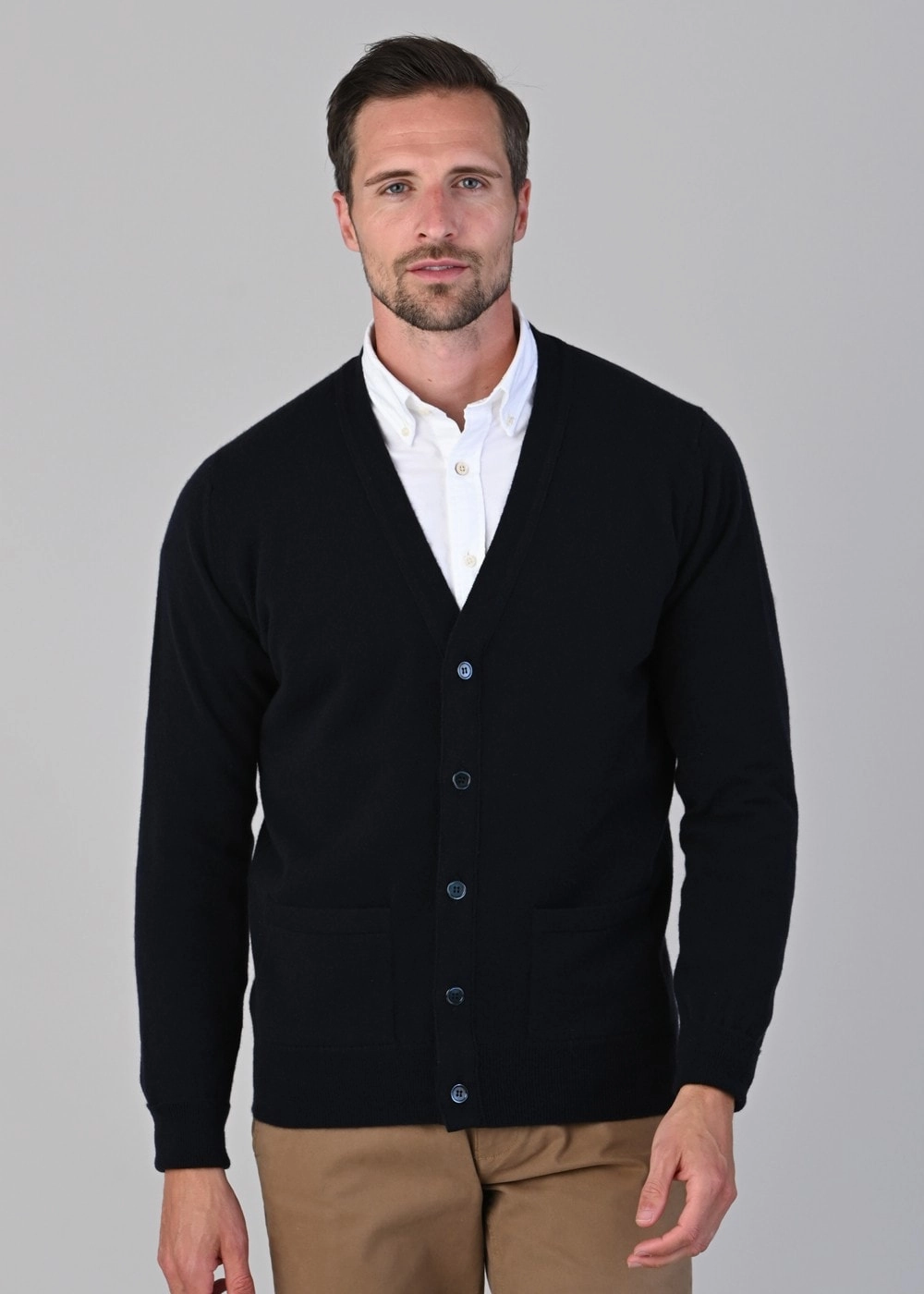 Oxton 1 Ply Cashmere Cardigan MustHave Clearance Shop Now Save