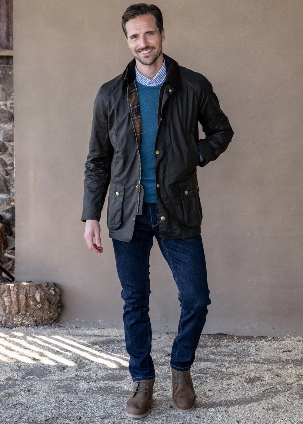 Rob 2 Ply Lambswool Crew Neck Hot Picks Today