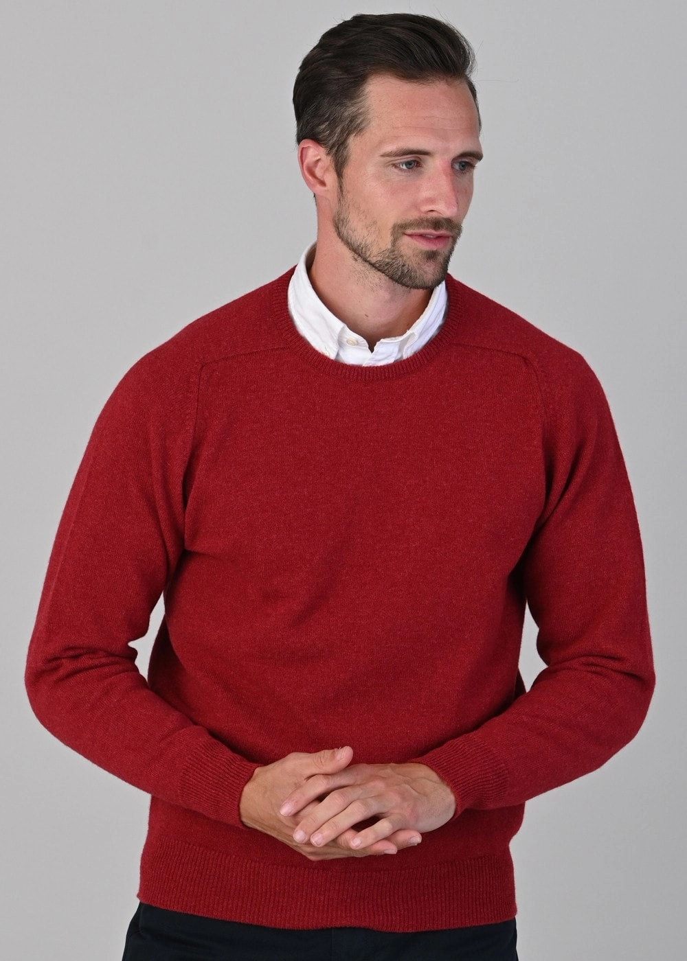 Today Only Discount Leven 2 Ply Lambswool Crew Neck