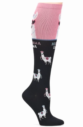 Save Today Only Shop Grab Now Nurse Mates Compression Sock - No Drama Llama Na0041199