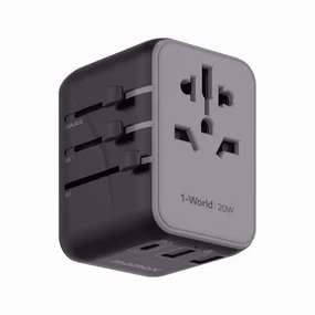 Momax Ua11D 1-World 20W 3-Port Ac Travel Adapter Instant Discount