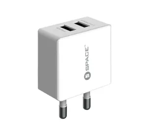 Space Wc-101 Dual Port Usb 2.4A Wall Charger With Micro Usb Cable Exclusive Online Discount