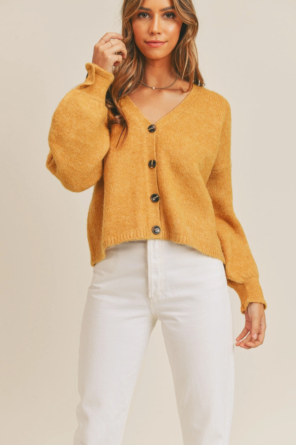 Trending Offer Today Save Today Event Mable Long Sleeve Button Down Sweater Cardigan