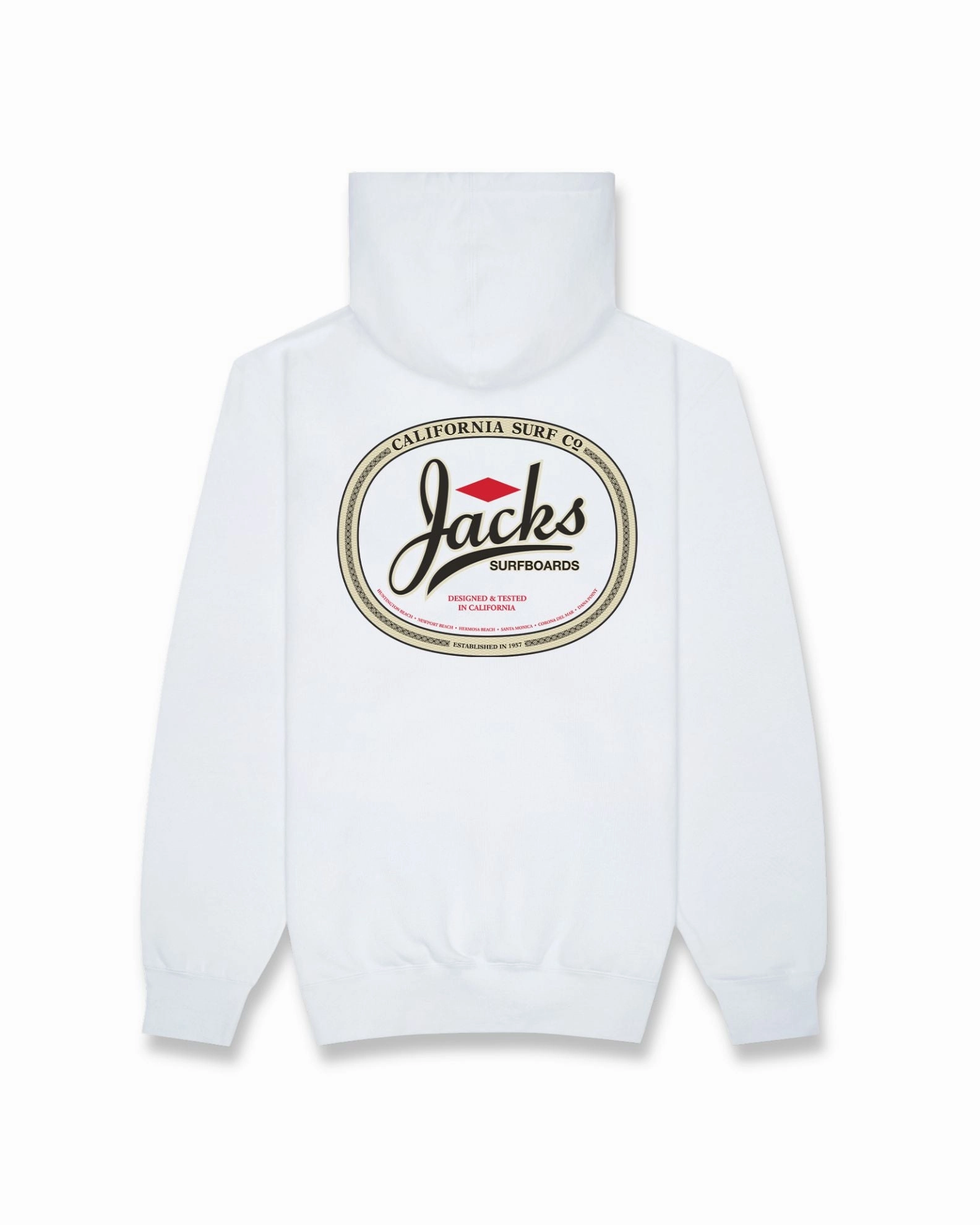 Last Chance Offer Trenton Classic Pullover Hoodie - White