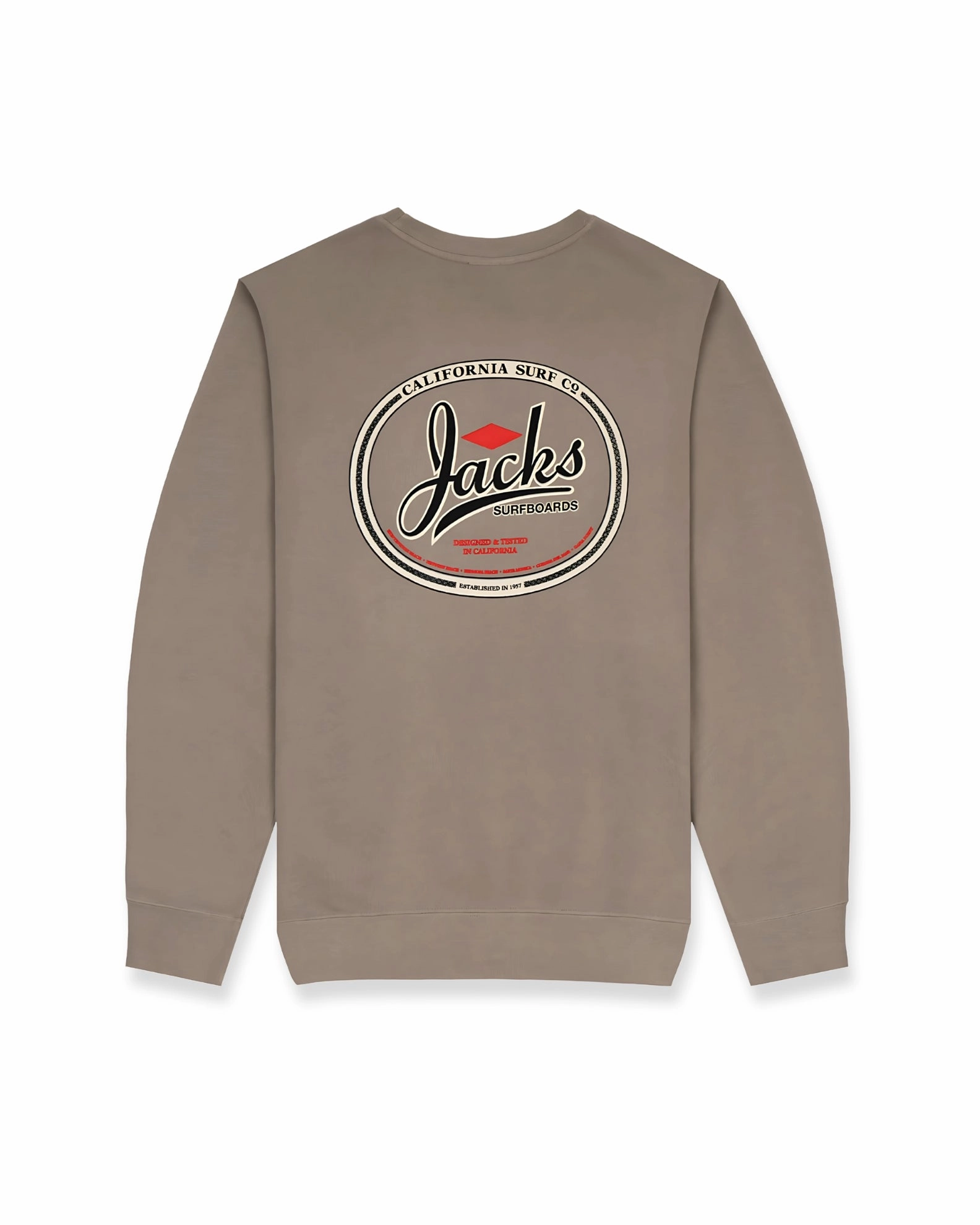 Trenton Pigment Crewneck Sweatshirt- Pigment Cement Sweet Deal Inside