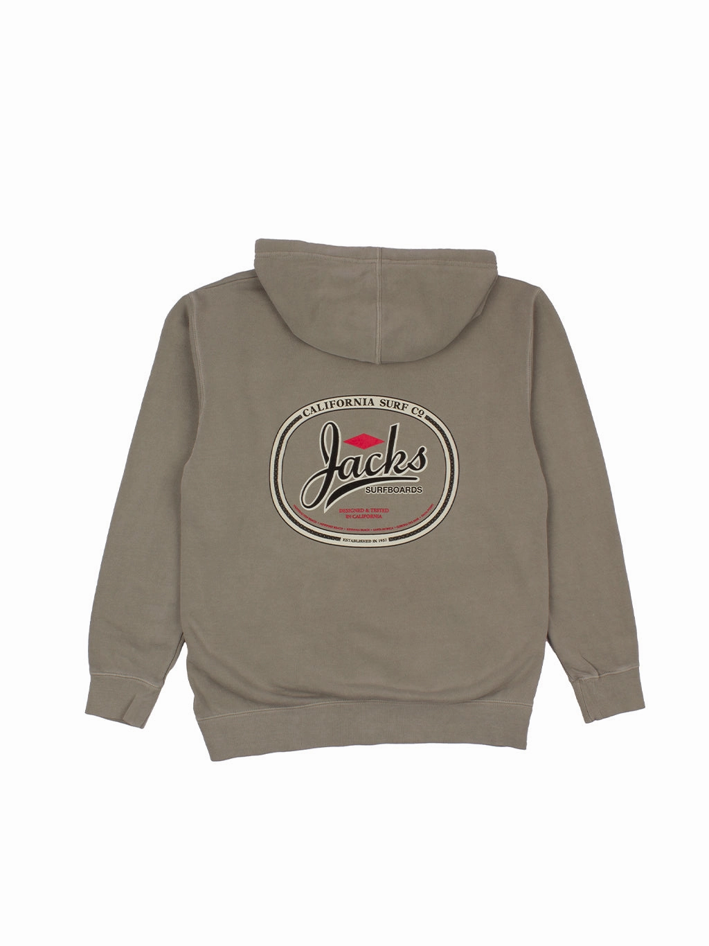 Trenton Pigment Dyed Pullover Hoodie 25' - Cement Best Price Today Dont Miss Big Savings