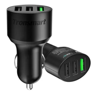Clearance Sale Tronsmart C3Pta Quick Charge 3.0 Car Charger